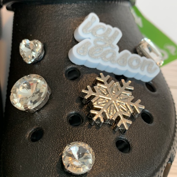 CROCS SAWEETIE ICY GIRL Sz 6 custom by Abigal. Authentic Crocs - Picture 8 of 12
